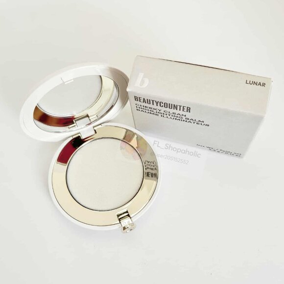 *Beautycounter* (Discontinued)Cheeky Clean Highlighting Balm in "Lunar" - NEW! - Picture 1 of 4